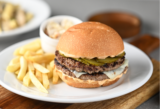 Best Beef Burger in Karachi Try Ideas Café 2025