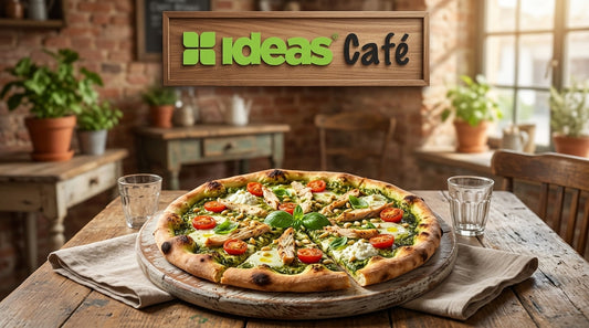 Pesto Chicken Pizza at Ideas Cafe – Flavor You Can Taste
