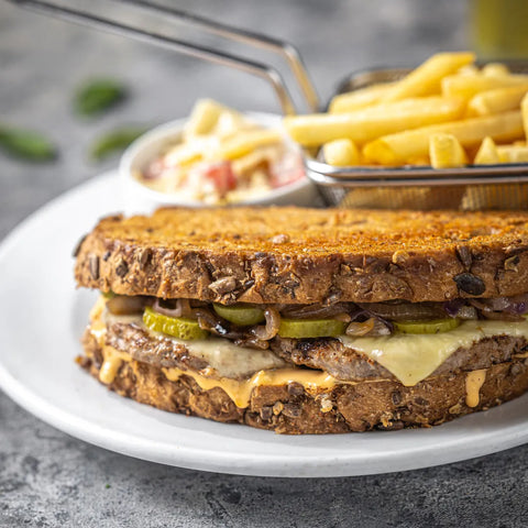 Double Cheese Patty Melt