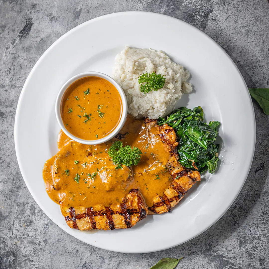 Grilled Chicken with Cowboy Butter