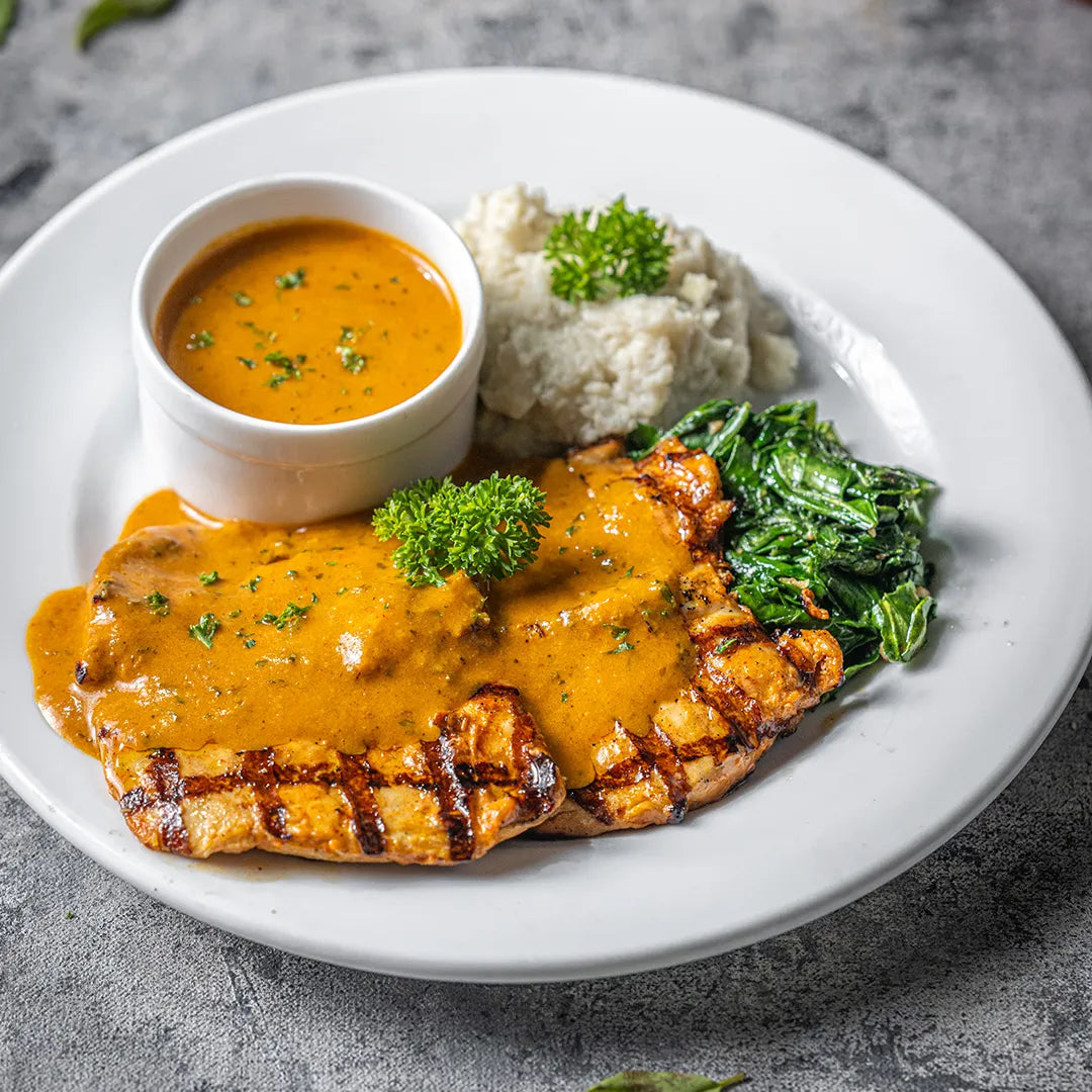 Grilled Chicken with Cowboy Butter