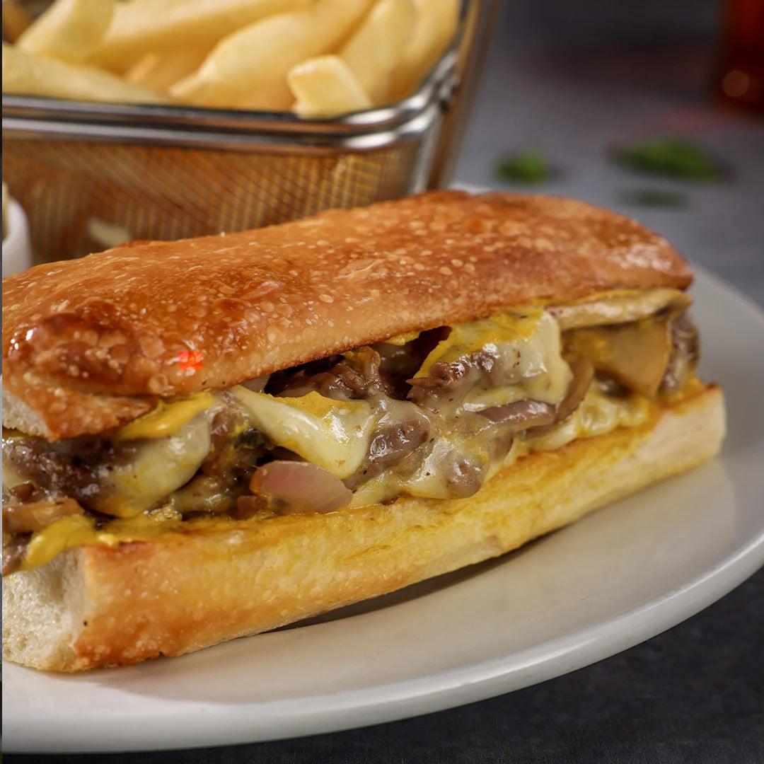Steak and Mushroom Sandwich
