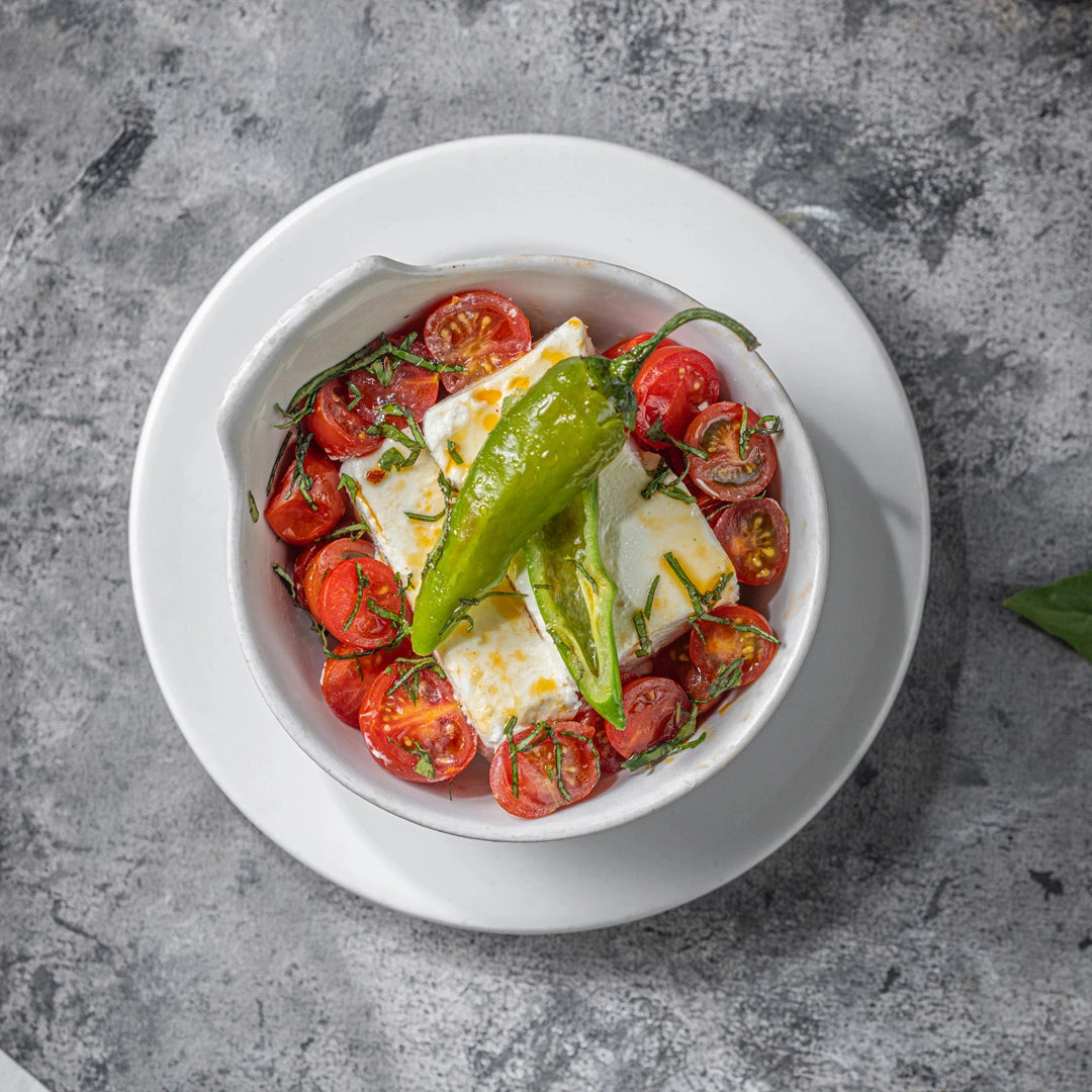 Baked Feta Cheese with Hot Honey