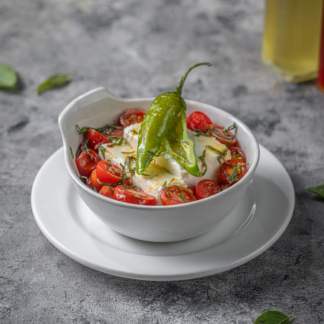 Baked Feta Cheese with Hot Honey