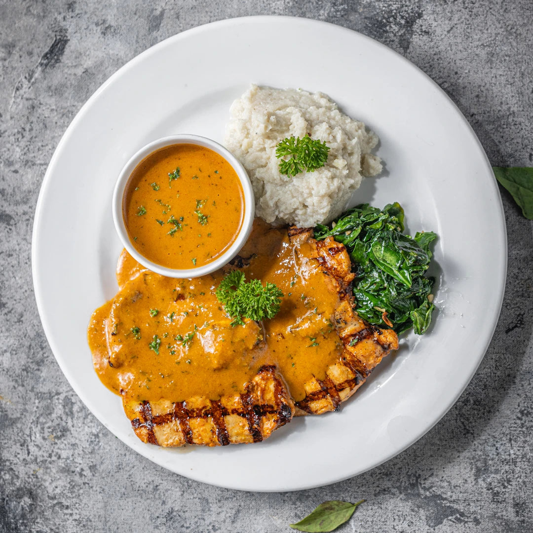 Grilled Chicken with Cowboy Butter