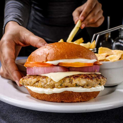 Old Fashioned Chicken Burger