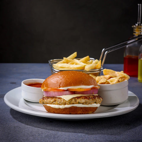 Old Fashioned Chicken Burger