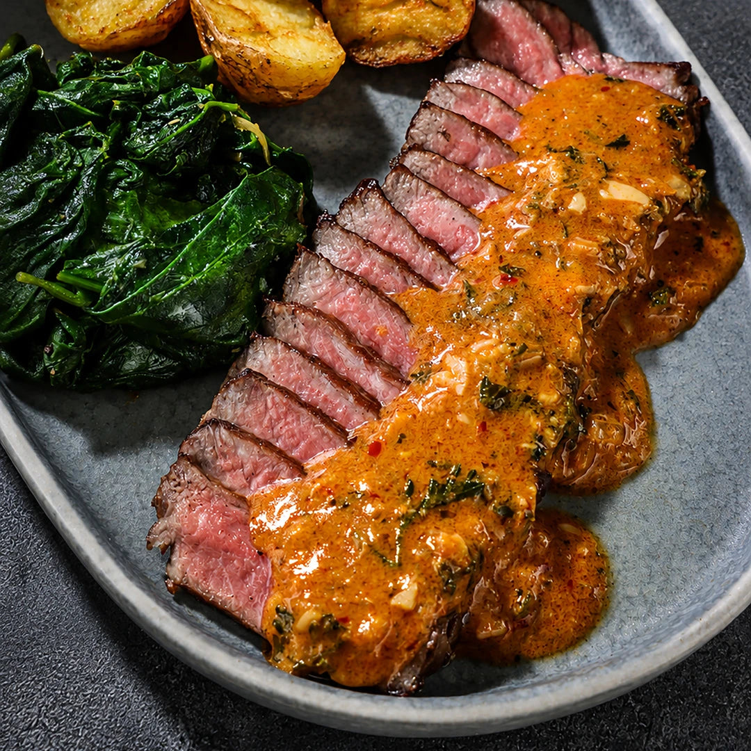 Seared Beef Tenderloin with Cowboy Butter
