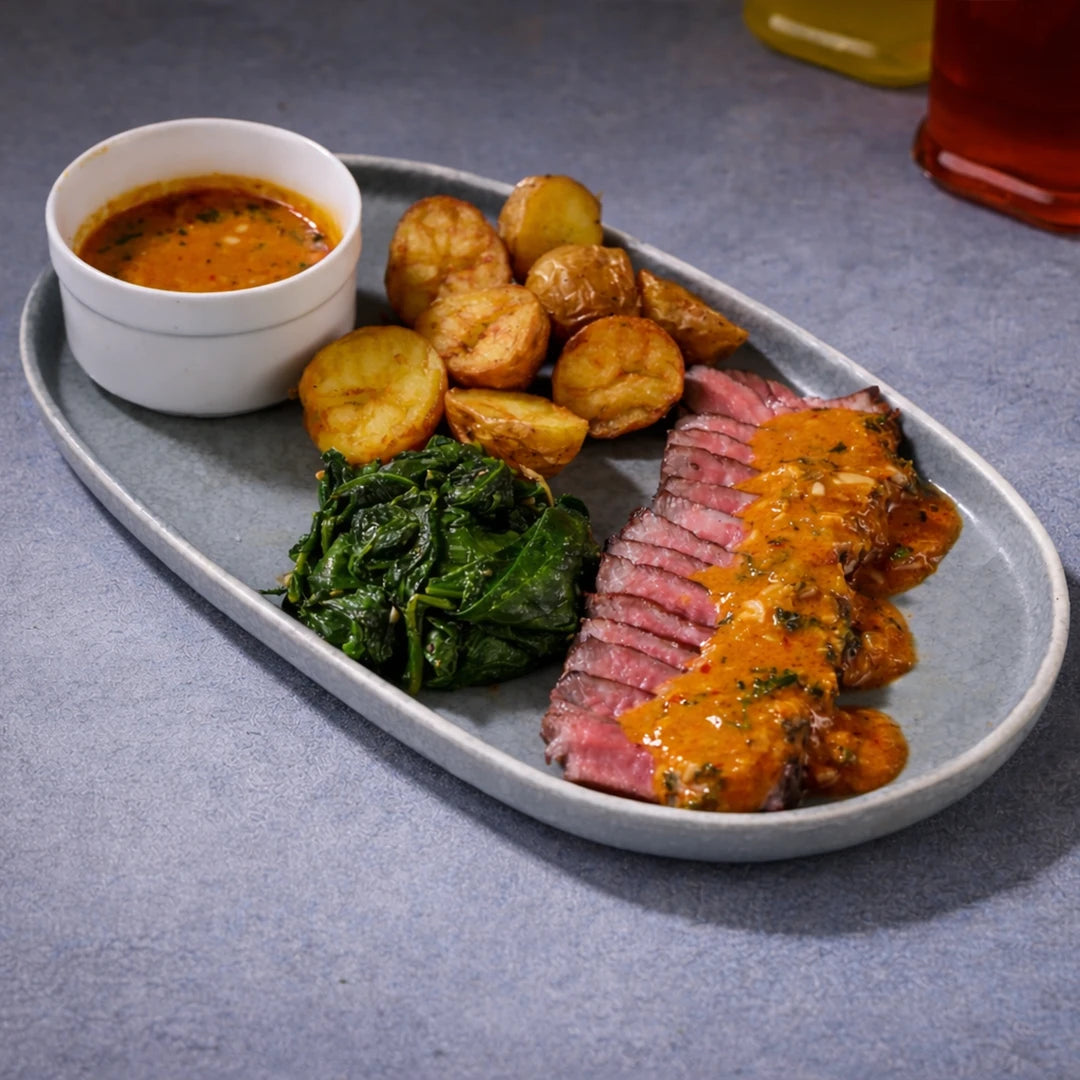 Seared Beef Tenderloin with Cowboy Butter