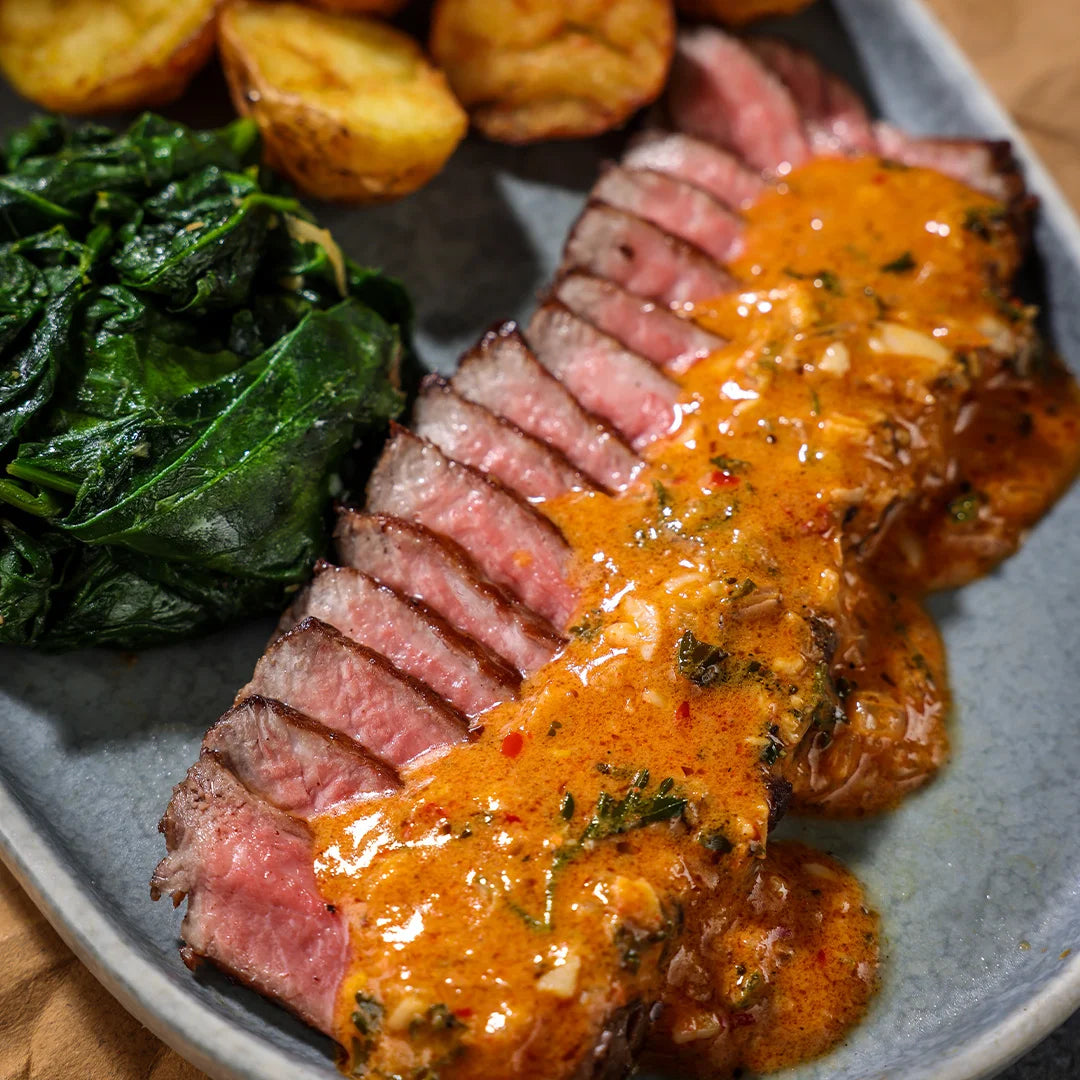 Seared Beef Tenderloin with Cowboy Butter